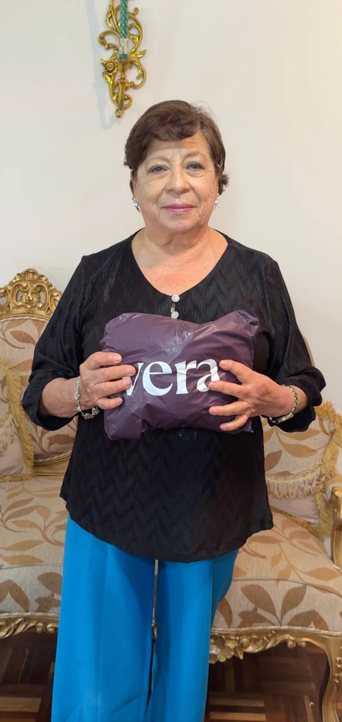 Cliente usando o produto